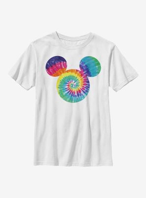 Disney Mickey Mouse Tie Dye Fill Youth T-Shirt