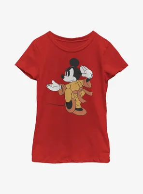 Disney Mickey Mouse Kung Fu Youth Girls T-Shirt