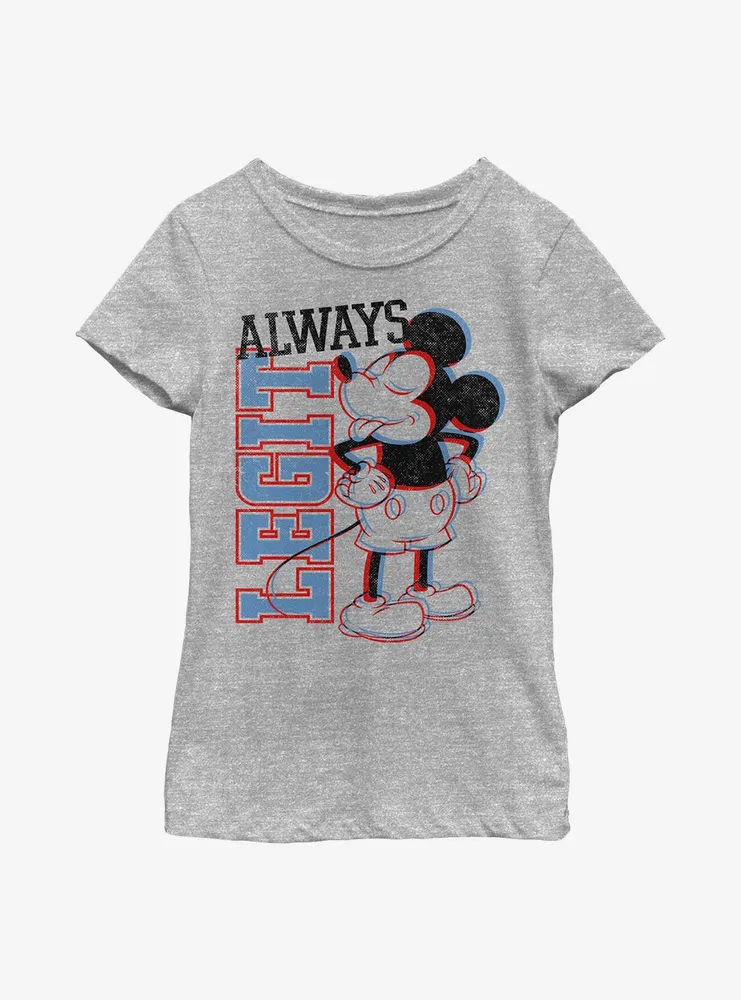 Disney Mickey Mouse Legit Mick Youth Girls T-Shirt