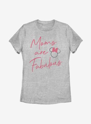 Disney Minnie Mouse Fab Mom Two Womens T-Shirt