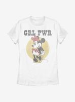 Disney Minnie Mouse Girl Power Womens T-Shirt