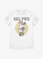 Disney Minnie Mouse Girl Power Womens T-Shirt