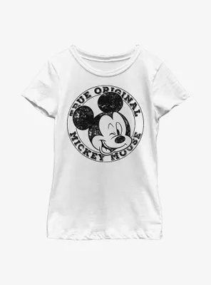 Disney Mickey Mouse Original Youth Girls T-Shirt