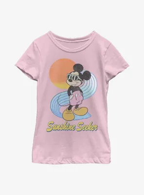 Disney Mickey Mouse Sunshine Seeker Youth Girls T-Shirt