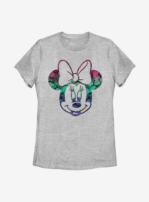Disney Minnie Mouse Tropic Fill Womens T-Shirt