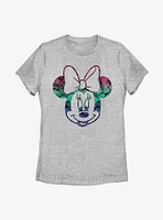 Disney Minnie Mouse Tropic Fill Womens T-Shirt