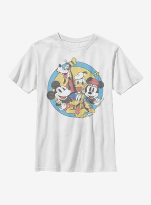 Disney Mickey Mouse Fab Five Friends Youth T-Shirt