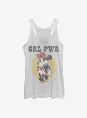 Disney Minnie Mouse Girl Power Womens Tank Top