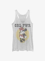 Disney Minnie Mouse Girl Power Womens Tank Top