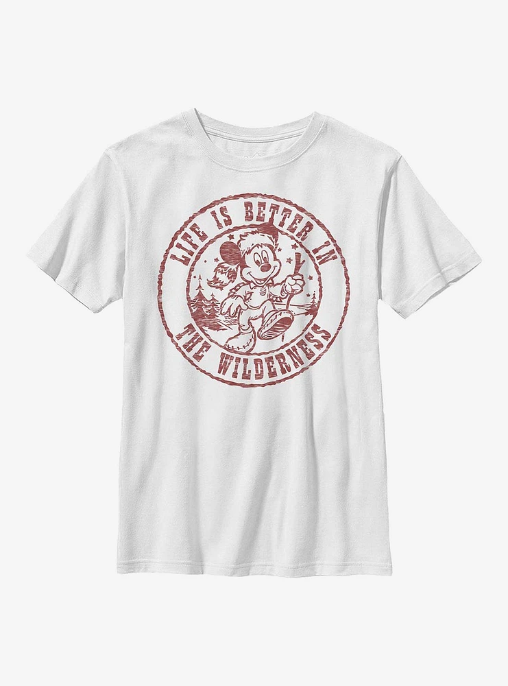 Disney Mickey Mouse Nature Youth T-Shirt