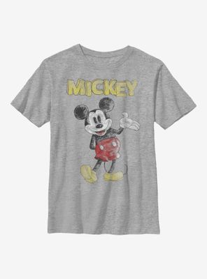 Disney Mickey Mouse Sketchy Youth T-Shirt