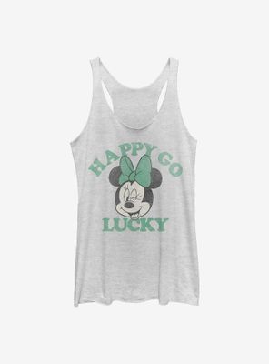 Disney Minnie Mouse Lucky Womens Tank Top