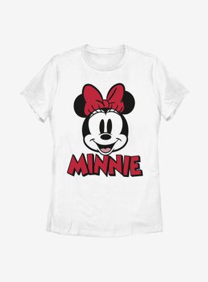 Disney Minnie Mouse Chenille Patch Womens T-Shirt
