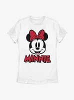 Disney Minnie Mouse Chenille Patch Womens T-Shirt