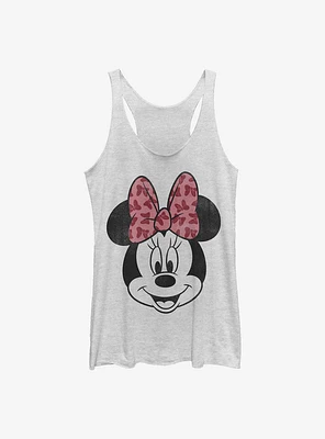 Disney Minnie Mouse Modern Face Womens Tank Top