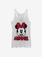 Disney Minnie Mouse Chenille Patch Womens Tank Top