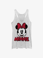 Disney Minnie Mouse Chenille Patch Womens Tank Top