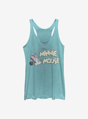Disney Minnie Mouse Retro Womens Tank Top