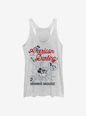 Disney Minnie Mouse Darling Comic Womens Tank Top