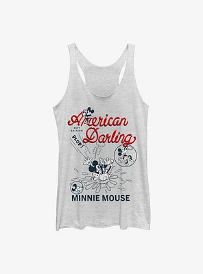 Disney Minnie Mouse Darling Comic Womens Tank Top