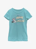 Disney Minnie Mouse Retro Youth Girls T-Shirt