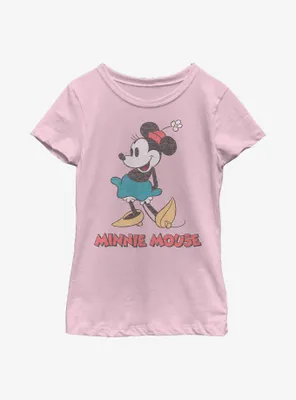Disney Minnie Mouse Vintage Youth Girls T-Shirt