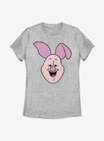 Disney Winnie The Pooh Piglet Big Face Womens T-Shirt