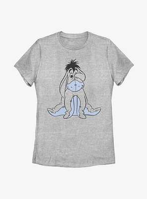 Disney Winnie The Pooh Basic Sketch Eeyore Womens T-Shirt