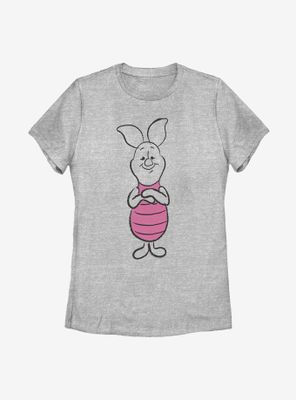 Disney Winnie The Pooh Basic Sketch Piglet Womens T-Shirt