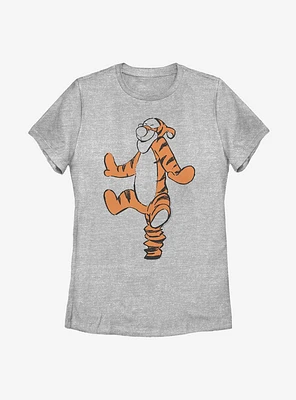 Disney Winnie The Pooh Basic Sketch Tigger Womens T-Shirt