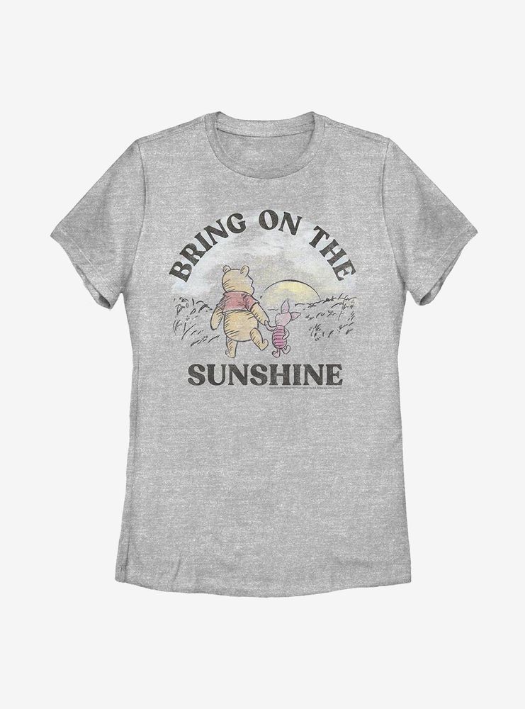 Disney Winnie The Pooh Bring On Sunshine Womens T-Shirt