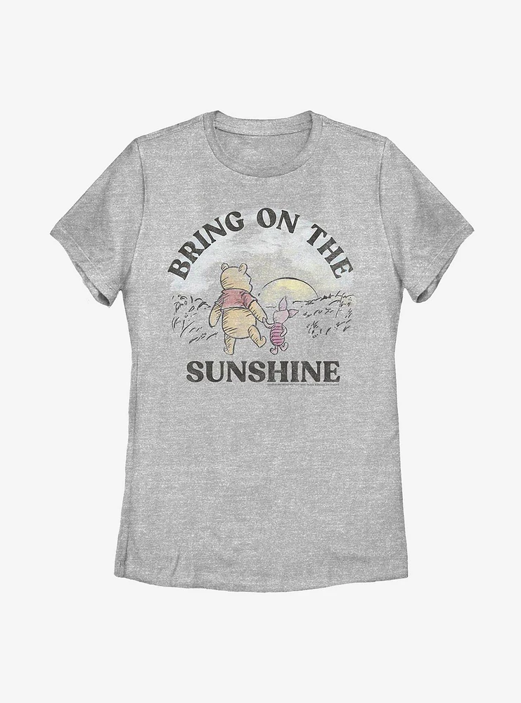 Disney Winnie The Pooh Bring On Sunshine Womens T-Shirt