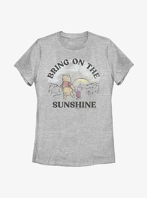 Disney Winnie The Pooh Bring On Sunshine Womens T-Shirt
