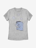 Disney Winnie The Pooh Cloudy Eeyore Womens T-Shirt