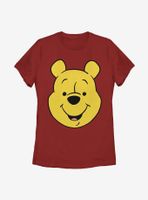 Disney Winnie The Pooh Big Face Womens T-Shirt