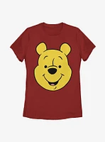 Disney Winnie The Pooh Big Face Womens T-Shirt