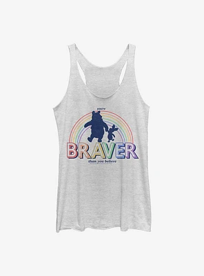 Disney Winnie The Pooh Brave Bear Womens Tank Top