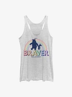 Disney Winnie The Pooh Brave Bear Womens Tank Top