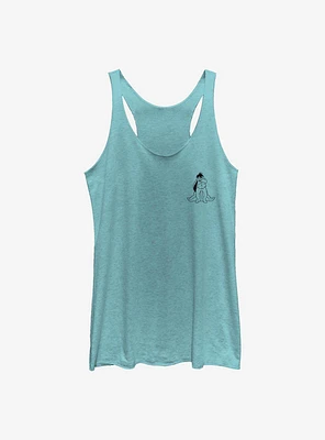 Disney Winnie The Pooh Vintage Line Eeyore Womens Tank Top