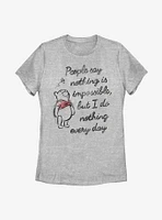 Disney Winnie The Pooh Impossible Womens T-Shirt