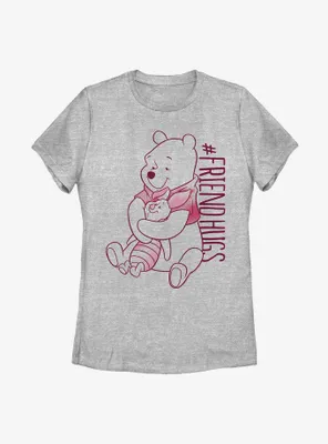 Disney Winnie The Pooh Piglet Hugs Womens T-Shirt