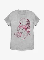 Disney Winnie The Pooh Piglet Hugs Womens T-Shirt