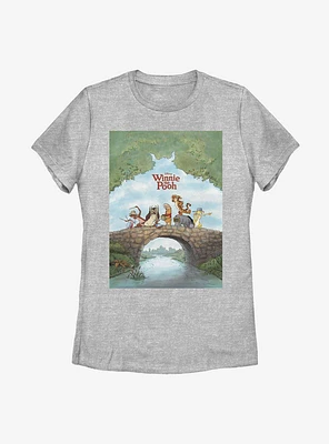 Disney Winnie The Pooh Poster Womens T-Shirt