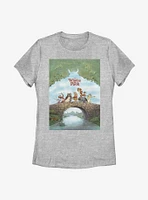 Disney Winnie The Pooh Poster Womens T-Shirt