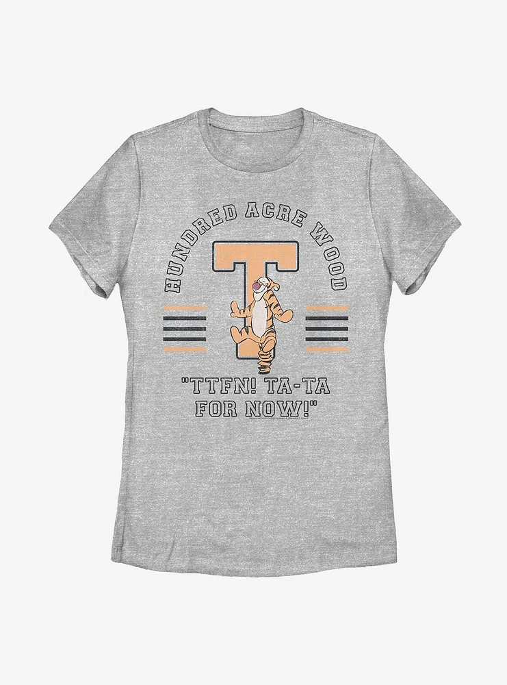 Disney Winnie The Pooh Tigger Collegiate Womens T-Shirt