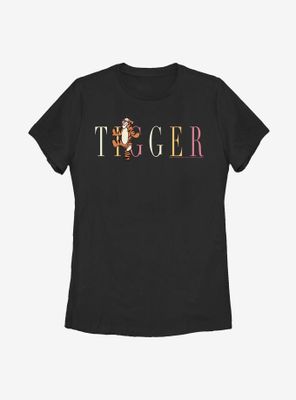 Disney Winnie The Pooh Tigger Fashion Womens T-Shirt