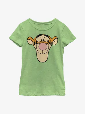 Disney Winnie The Pooh Tigger Big Face Youth Girls T-Shirt