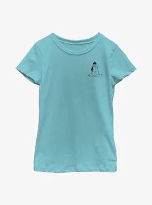 Disney Winnie The Pooh Vintage Line Eeyore Youth Girls T-Shirt