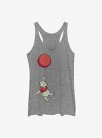 Disney Winnie The Pooh Balloon Womens Tank Top