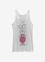 Disney Winnie The Pooh Basic Sketch Piglet Womens Tank Top